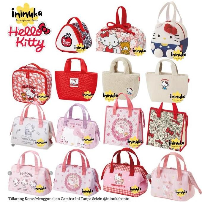 [Skater] Lunch Bag Hello Kitty Tas Bekal Tas Makan HS