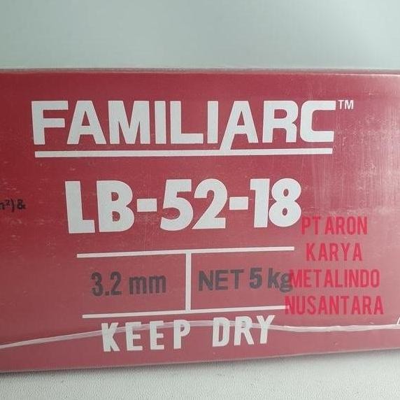 KOBE LB-52-18 LB5218 | AWS E7018 | Kawat Las Familiarc | pack 5 kg