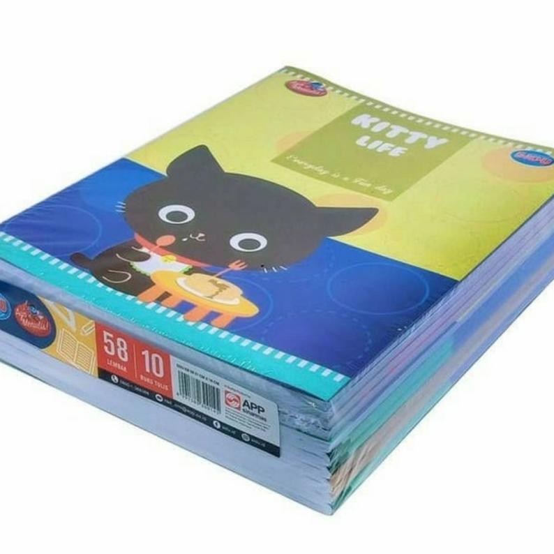

10 Buku Tulis Sidu Sinar Dunia Skola New Star Isi 58 38 Lembar