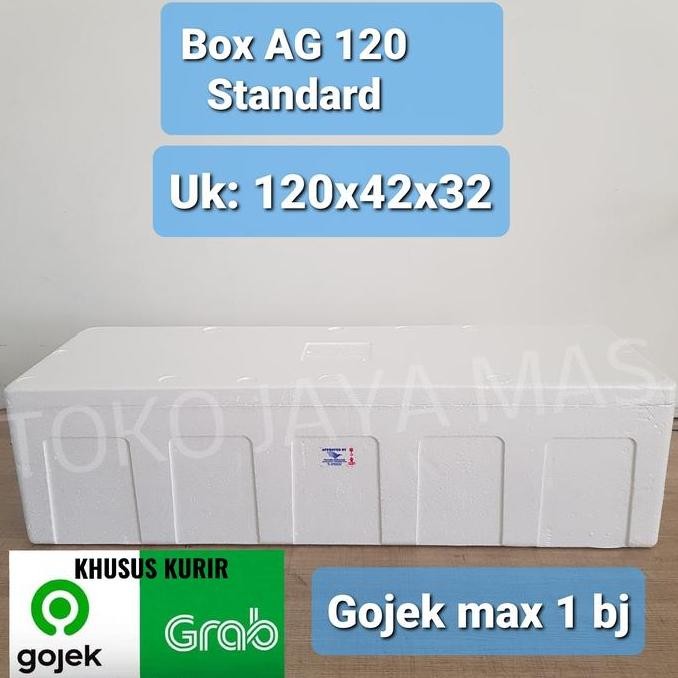 Box styrofoam Ag 120 standard