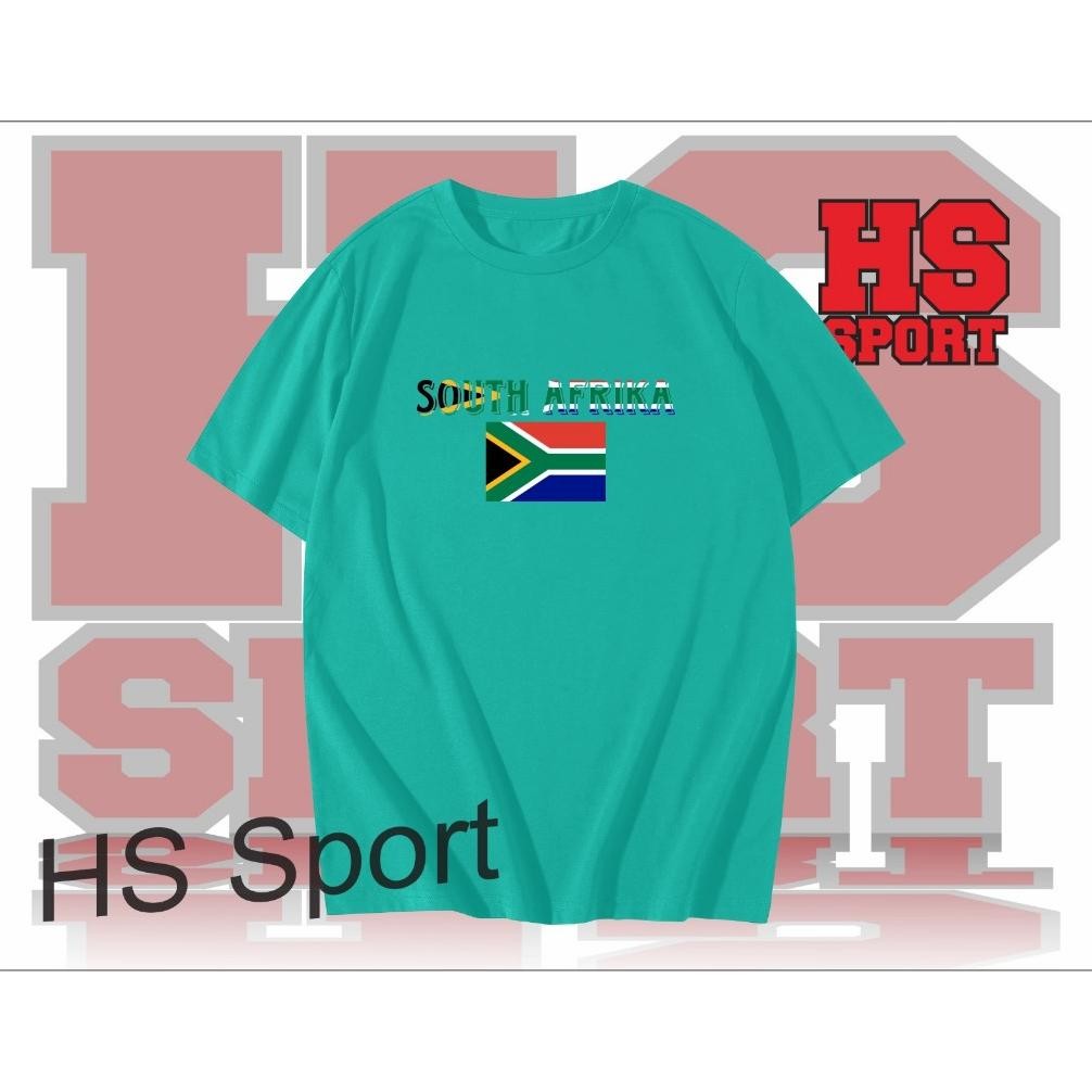 Uj-53 Baju Afrika Selatan - Kaos Afrika Selatan - Baju South Afrika - Souvenir Afrika - Oleholeh Afr