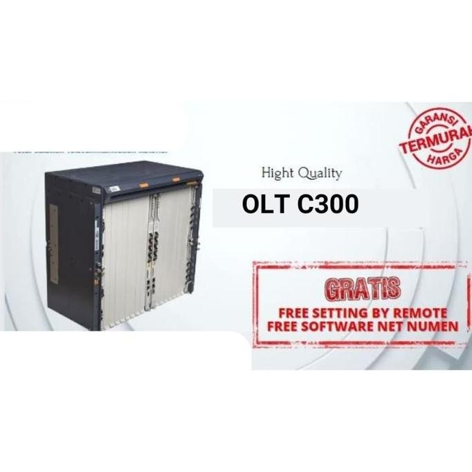 Olt Zte C300 10Gb Gtgo 8Port Dc New Stok