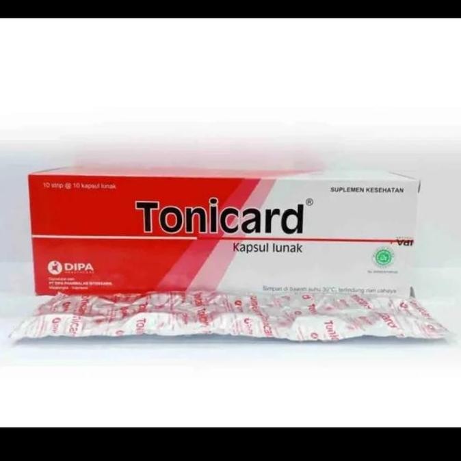 TONICARD strip 10 tablet