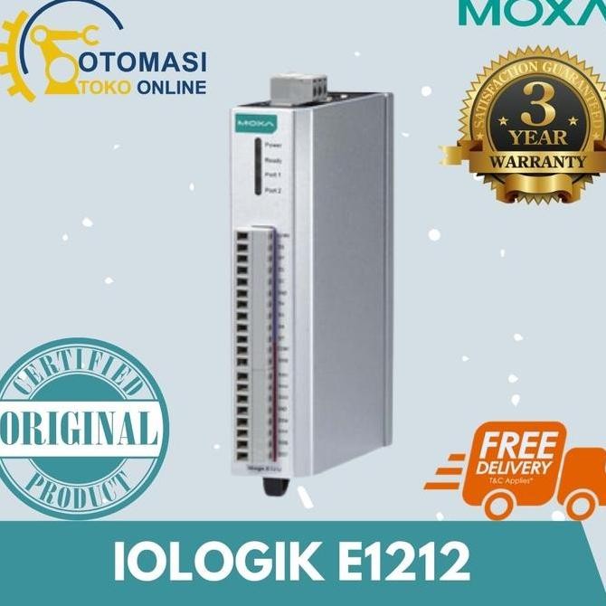 Moxa Iologik E1212 Universal Controllers And I/O New Stok