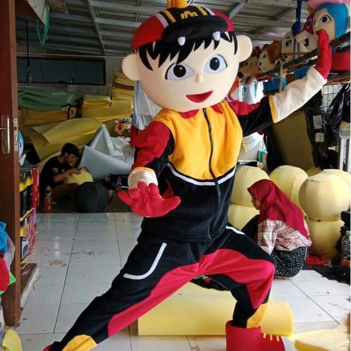 Promo / Terlaris Kostum badut Boboiboy merah Terbaik