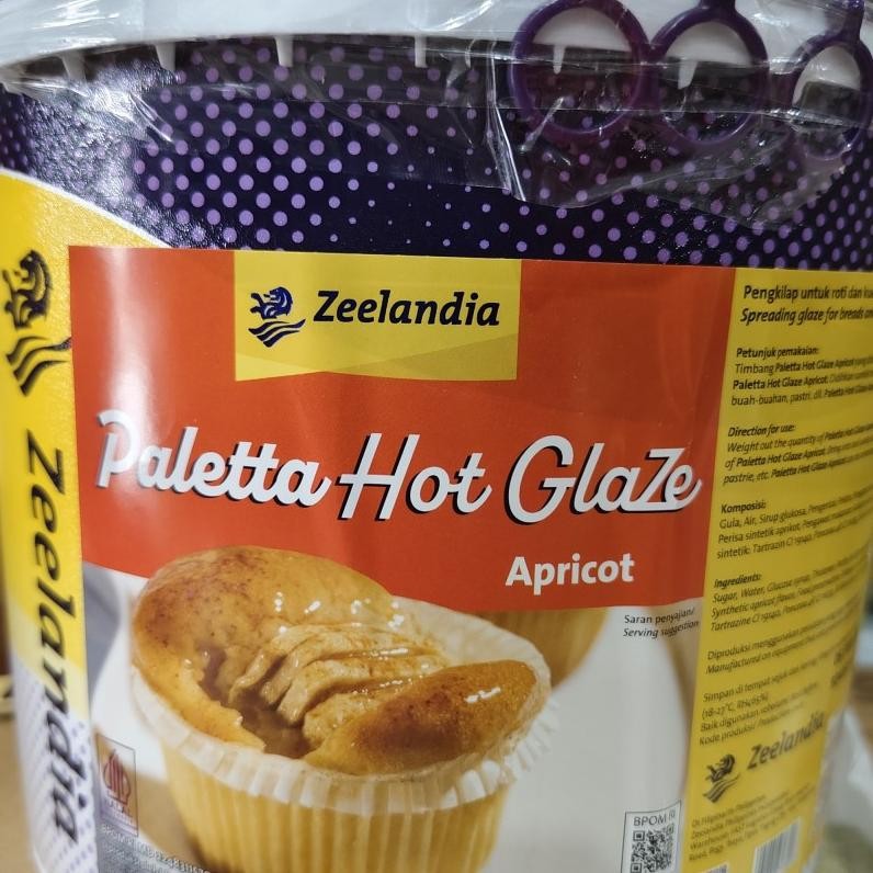 

Selai Apricot Paletta Pail 5 Kg Zeelandia Pengkilap Kue Atau Roti