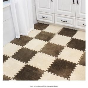 Ew64 House&Home Karpet Puzzle Bulu Pengaman Bayi Pelindung Kepala Balita Anak Ukuran 30X30 Cm Alas L