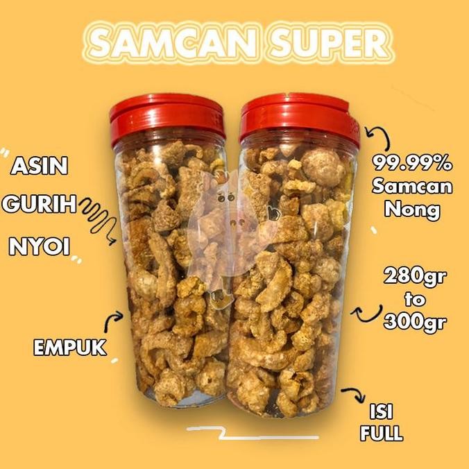 

Kerupuk Krupuk Kulit Babi Samcan Super