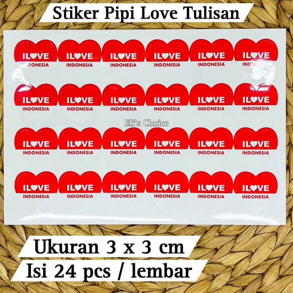 

Fh-46 [25 Pcs] Sticker Pipi Bendera Merah Putih / Stiker Tempelan 17 Agustus Kemerdekaan Indonesia Hut Ri