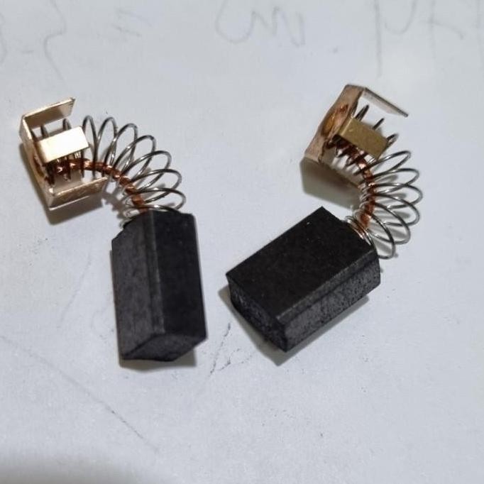 Promo Carbon Brush Makita Hp1630 Original Arang Spull Mesin Bor Hp 163