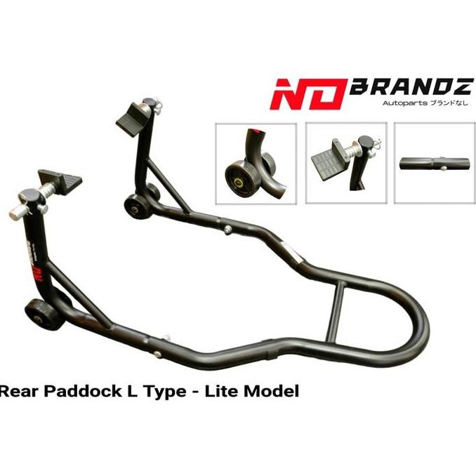 Standar Paddock Belakang No Brandz Lite Jalu Type V Dan L