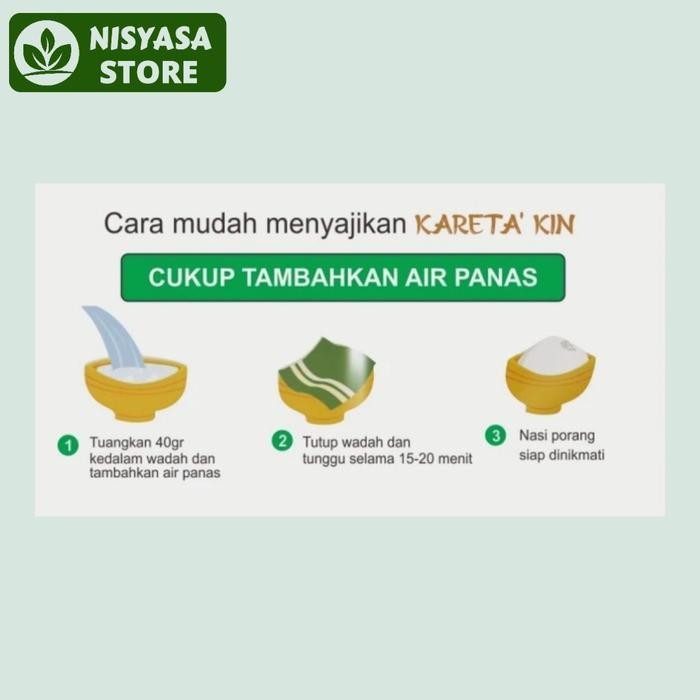 

Kareta Kin Beras Porang 1Kg Shirataki Konjac Rice