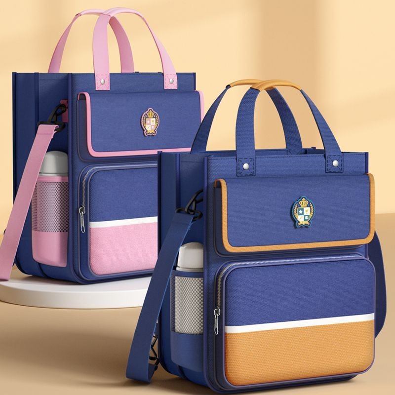 

Tas Buku Portabel untuk Anak, Tas Sekolah Kapasitas Besar Multi-lapis