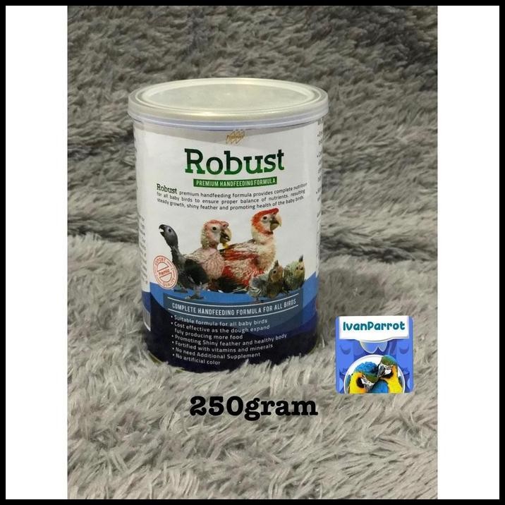 

ROBUST 250GRAM PREMIUM HANDFEEDING FORMULA