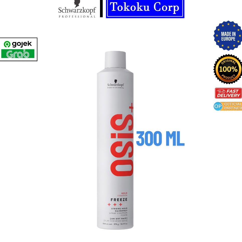 Schwarzkopf Osis Hairspray Freeze 300 Ml Hairspray Osis Freeze Strong Hold Ta Rambut Hair Spray Osis