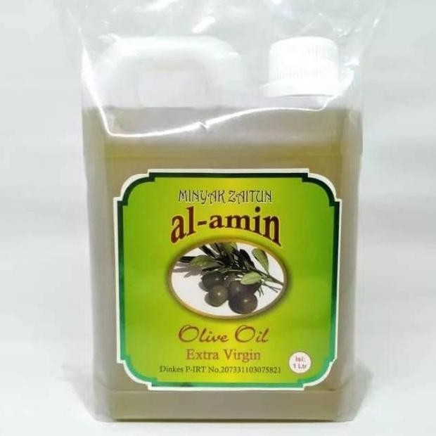 

Terlaris Minyak Zaitun 100% Extra Virgin Al-Amin (1Liter) Olive Oil Ready Stok