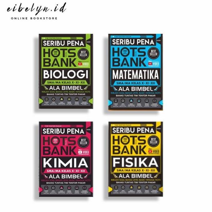 

Buku Rangkuman Sma/Ma : Seribu Pena Hots Bank Mtk, Fisika, Kimia, Bio