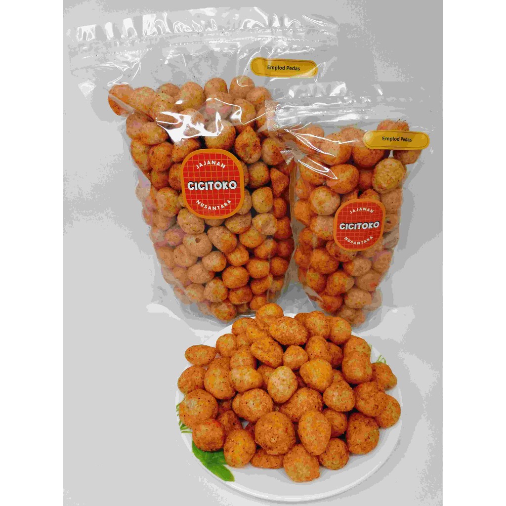 

CICITOKO Jajanan Nusantara - Emplod / Endog Lewo Pedas -Size Kecildan Besar