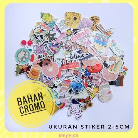 

[100 PCS] Stiker Aesthetic Cromo/Stiker Tumblr/Stiker Chromo Aesthetic/Stiker Kpop/Stiker Journal/Stiker Random Cromo