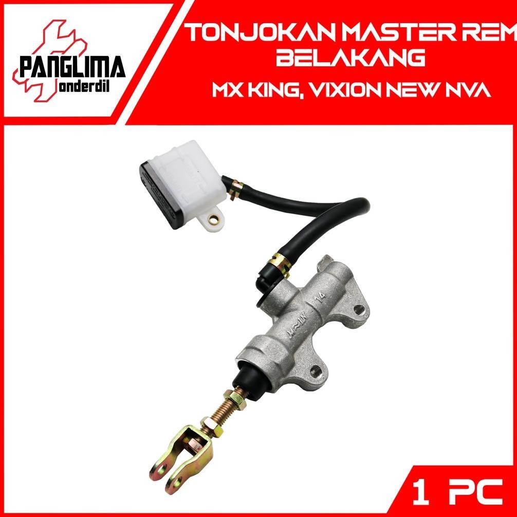 Master Rem Belakang Assy Vixion New NVA & MX King Tonjokan Dengan Rumah Minyak Rem Tabung Selang