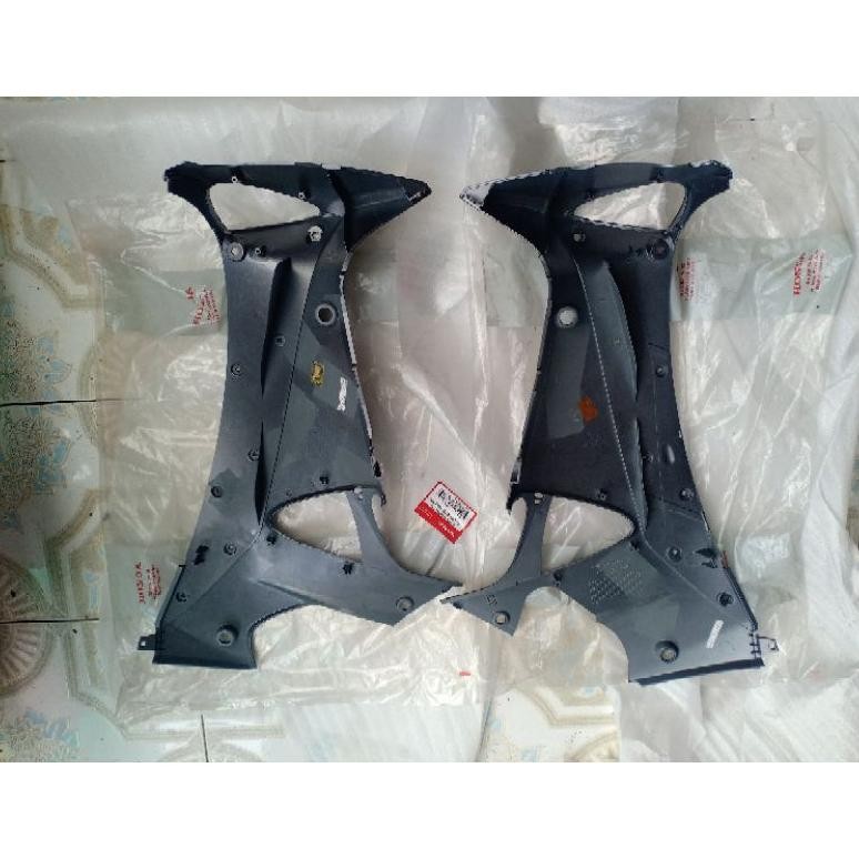 sayap dalam kanan kiri Supra x 125 old warna grey abu original 64450-KTM-850FMN