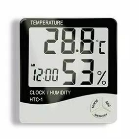 termometer ruangan digital/termometer suhu ruangan/ Hygrometer LCD murah