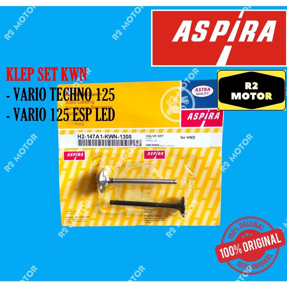 PAYUNG VALVE KLEP SET KWN ASPIRA VARIO 125 FI ESP LED