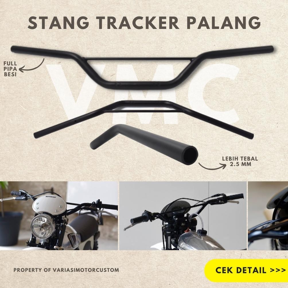 Stang Tracker Palang Motor Custom Stang Japstyle Stang Scrambler