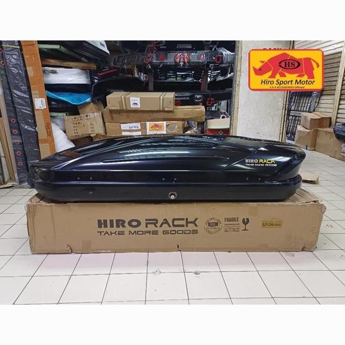 paket roof box hiro dan cross bar all new pajero fortuner rush
