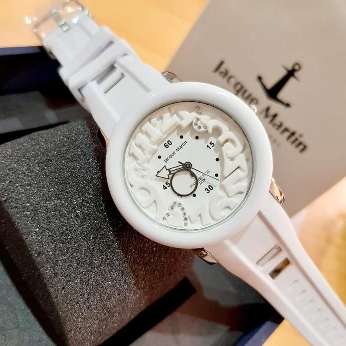 new  JAM TANGAN WANITA JACQUE MARTIN 237 LHSL ORIGINAL | JACQUE MARTIN ORI