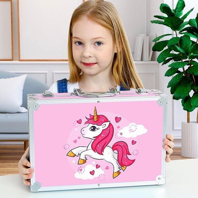 

SET ALAT GAMBAR ANAK TULIS LUKIS KOPER BOX JINGJING IMPORT - ALAT LUK