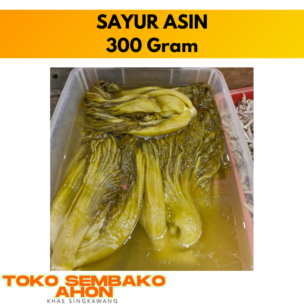 

Sayur Asin / Ham Coi / hamcoi +- 500 gram / sayur asin pontianak / sayur asin khas tionghoa / sayur asin non halal