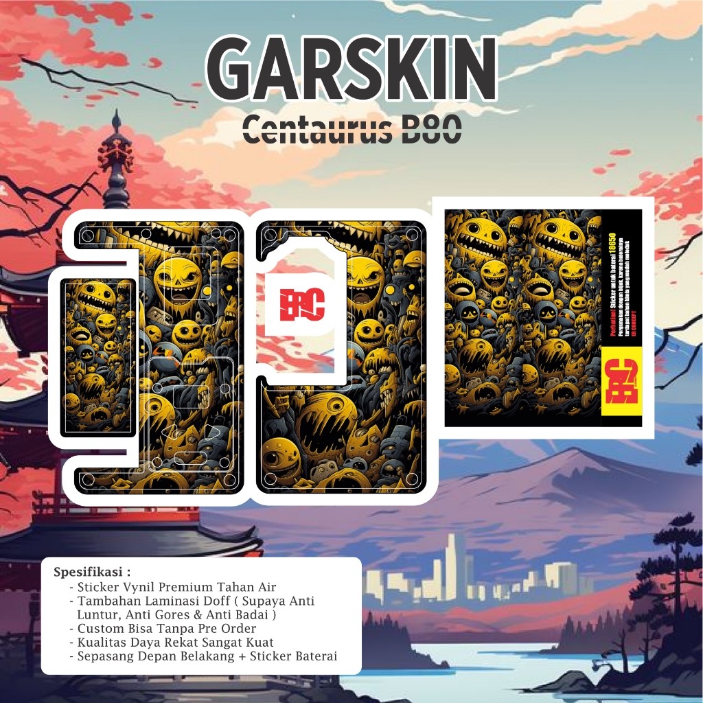 

Promo2pcs - E2r Creative Jual Sicentaurus B80 09 Garskin Stiker/not Case Premium Quality CustomCOD