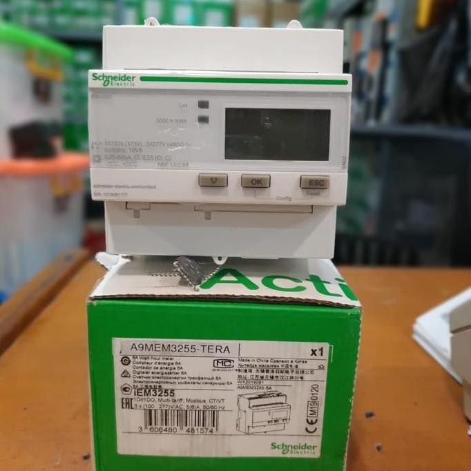 Kwh Meter Digital Iem3255 Schneider Double Tarif