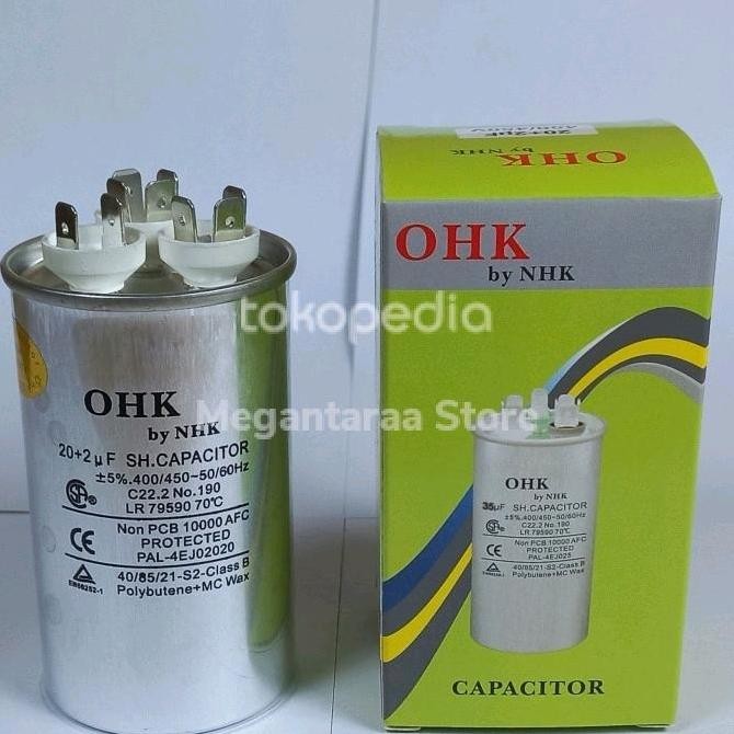Kapasitor Nhk 15+2 || Ohk 20+2 || Ohk 25+2
