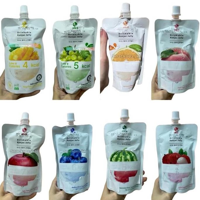 

KEUMKANG KONJAC JELLY B PEACH / LYCHEE / APPLE / BLUEBERRY / WATERMELON DRINK KOREA