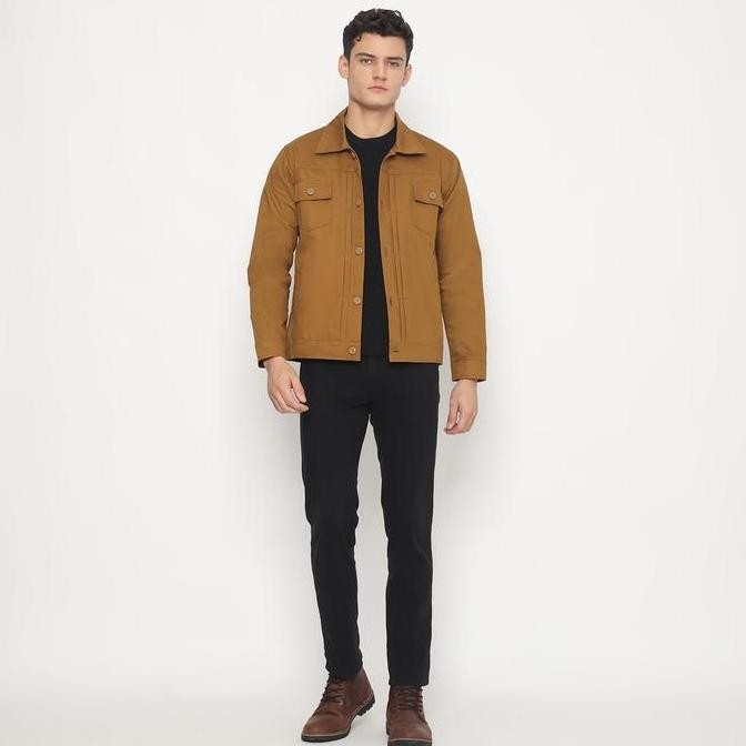 Jaket Trucker Neils - Lincoln Camel - Jaket Denim