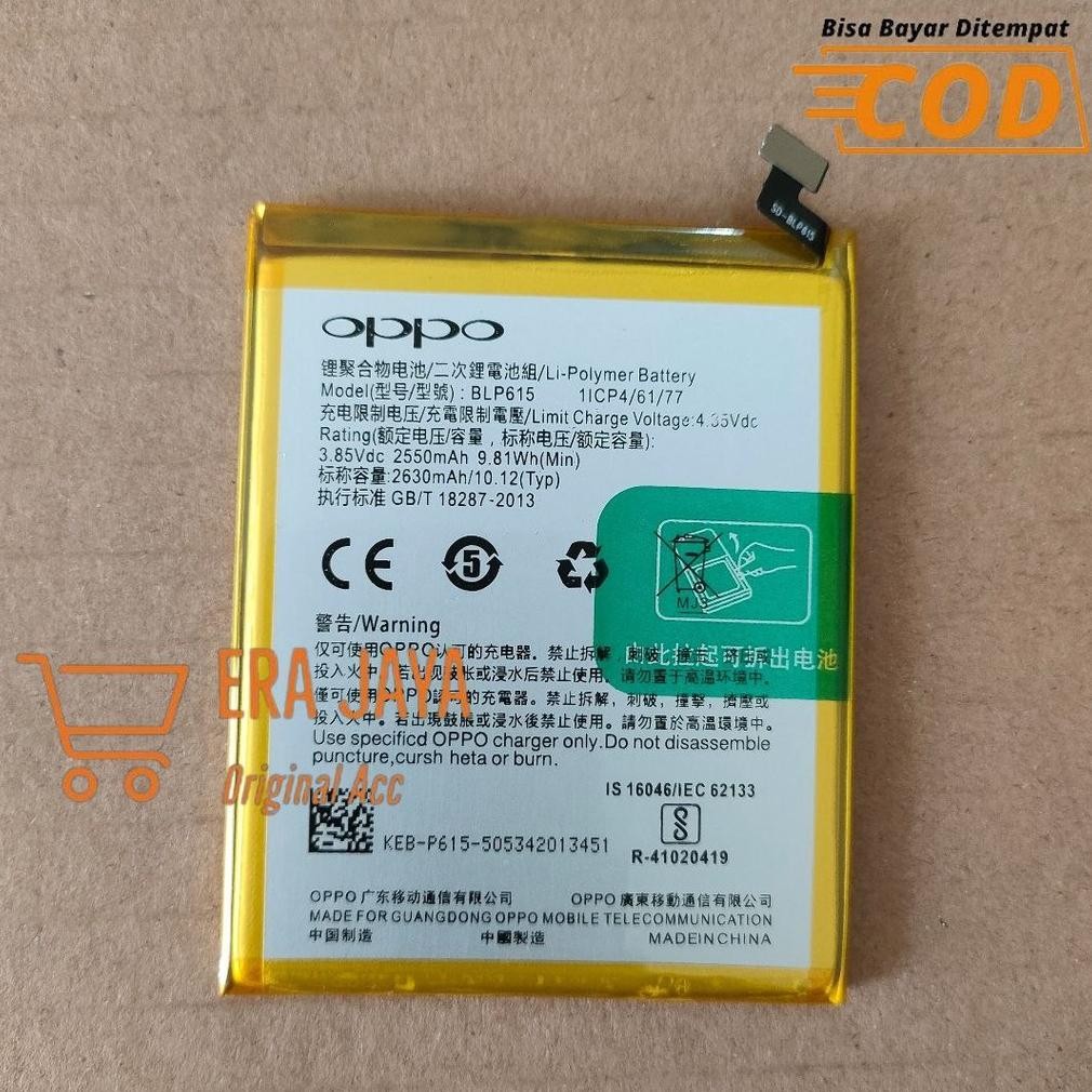 Kuke Oppo A37 - Baterai Batre Hp Oppo A37F A37W / Neo 9 Model Blp615 Batrei Battery Tanam Opo A37 Ah
