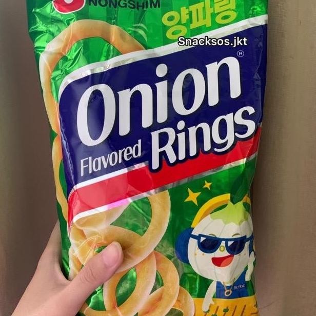 

Nongshim ONION RINGS KOREA SNACK - KOREAN SNACK - MAKANAN RINGAN KOREA 90gr