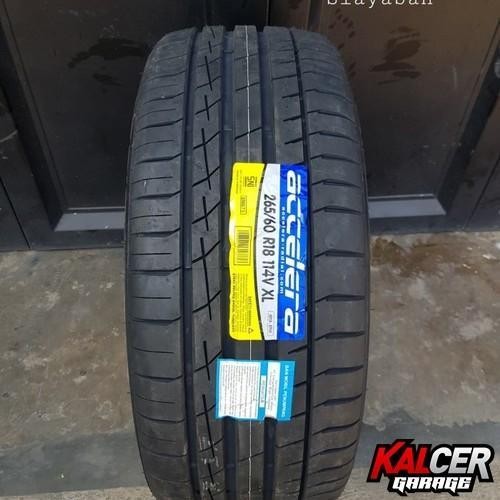 Ban Mobil Ring 18 Standart Fortuner Pajero 265 60 R18 Accelera Iota