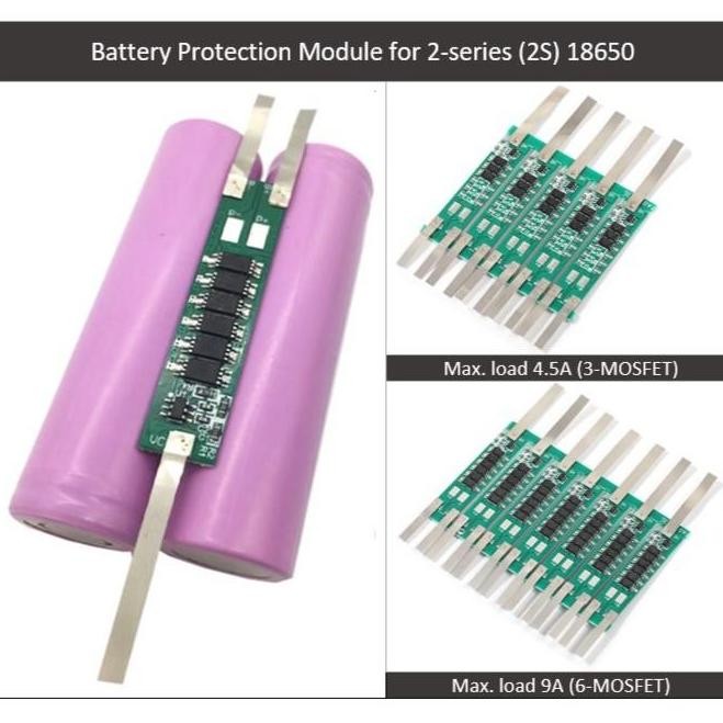 Modul Pelindung Baterai 18650 Battery Protection Module Bms 1S 2S