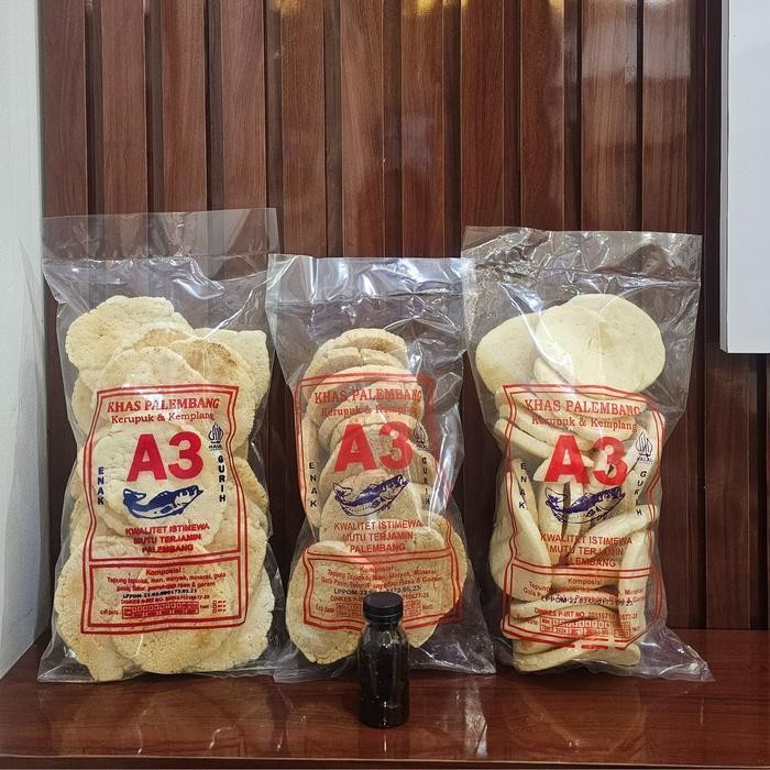 

Paket Enak 1 Kemplang Besar Bakar Kulit Sambal Terasi