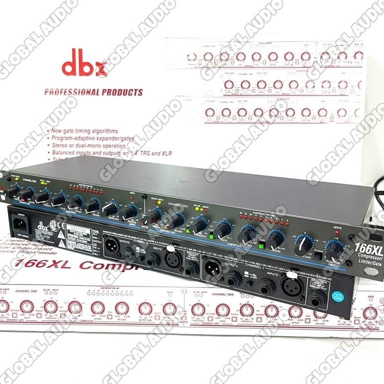NEW Compressor DBX 166Xl Grade A Professional Compresor Limiter Dbx 166 xl dbx166 xl ( Bisa Cod ) [t