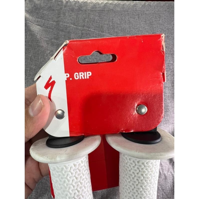 Part Sepeda Handgrip Putih White Sepeda Mtb Seli Specialized Original Bmx Kuping Handfat Handle Grip