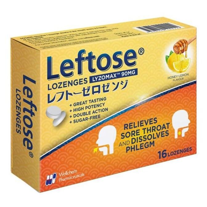 

NEW Leftose Lozenges Permen Pelega Tenggorokkan & Dahak (SINGAPORE)