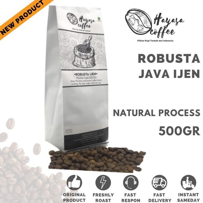 

Kopi Hayasa Ijen Robusta - 500 Gr LC
