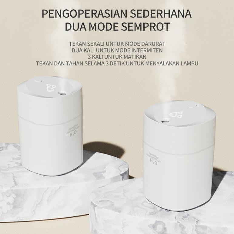 Baru K5 Mini Humidifier, Aromaterapi Mobil, Parfum Mobil RB01