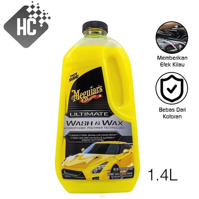 Meguiars - Meguiar'S Ultimate Wash N Wax Shampoo / Shampo Mobil /Sabun