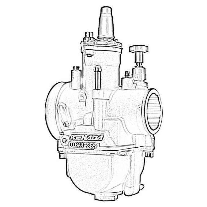 KENADA RACING KARBURATOR KARBU PWK 21 24 26 28 30 32 34MM BLUE BLACK  KAWASAKI KX 85 NINJA R RR UNIV