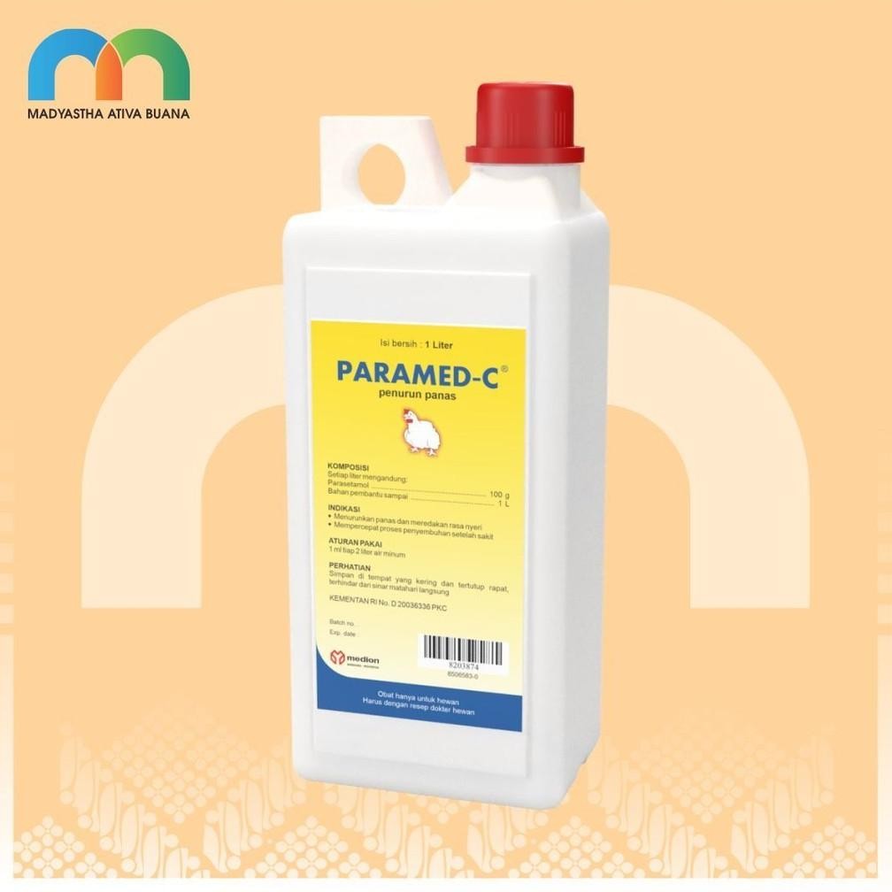 Paramed Cair 1 L Medion Obat penurun panas Ayam DiM